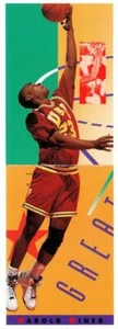 Harold Miner #NNO 1993 Kellogg's College Greats Postercards USC Trojans - Picture 1 of 2
