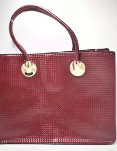 Bolso Bandolera de Hombro Leesun London Borgoña Cuero Sintético - Imagen 1 de 24