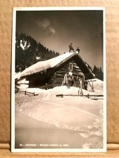 Cartolina Udine_UGOVIZZA Rifugio Nordio_viaggiata 1938 da Ugovizza a Trento