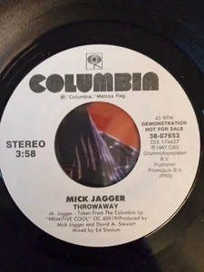 2 Jeff Beck records! Throwaway 45 & Beck's Bolero EP **Look Unplayed** - Picture 1 of 5