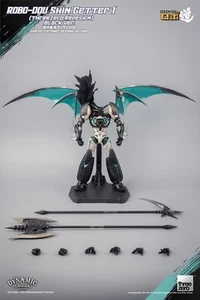 3A threezero 3Z05270W0 ROBO-DOU Shin Getter Robo Black Ver Action Figure H23CM - Picture 1 of 9