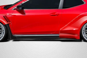 For 2019-2022 Veloster N Carbon Creations Aerotune Side Skirt Rocker Panels - 2  - Picture 1 of 4