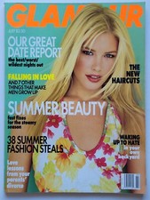 VALERIA MAZZA July 1995 GLAMOUR Magazine