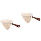  2 Pcs Coffee Tea Filter Bags Strainers for Loose Fine Mesh Brew