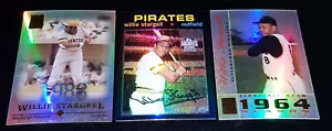 WILLIE STARGELL TOPPS TRIBUTO Y ARCHIVO REFRACTOR PIRATAS CORTE - Imagen 1 de 3