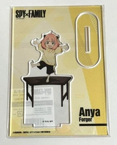 SPY x FAMILIA Gokurakuyu Spa Acrílico Soporte Figura Anya Forger Endo Jump Anime JP - Imagen 1 de 1