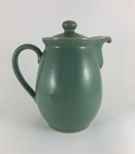 Large Denby Regency Green Teapot - Holds 2 1/2 Pints - In Excellent Shape !!!