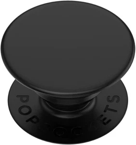 PopSockets PopGrip with Swappable Top for Phones & Tablets - Black Color - Picture 1 of 6