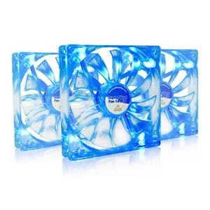 AABCOOLING SUPER SILENT FAN 14 BLUE LED - LEISE LÜFTER BLAU LED 3 STÜCK PAKET - Bild 1 von 9