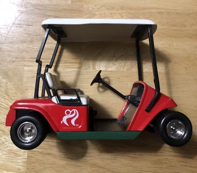 VTG Coca Cola Golf Cart Coin Bank 1:16 scale Special Edition 1996 - Image 1 of 3