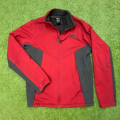 The North Face Jacket Men's Small Red Softshell Full Zip - Image 1 of 4
