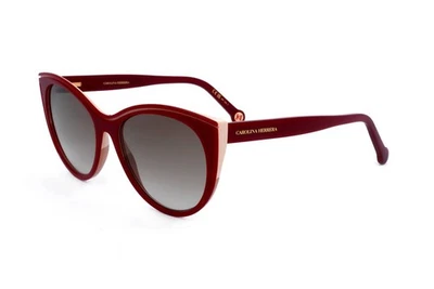 Carolina Herrera HER 0142/S R9S BURGUNDY BEIGE 56/17/145 Women's Sunglasses - Image 1 of 3