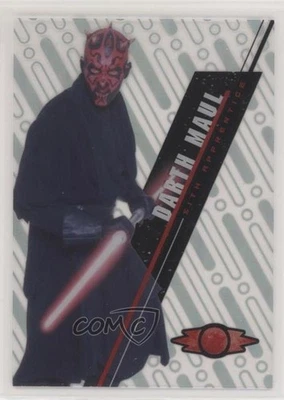 2016 Topps Star Wars High Tek Form 1 Pattern 1 Darth Maul #SW-17 2rz - Image 1 of 3
