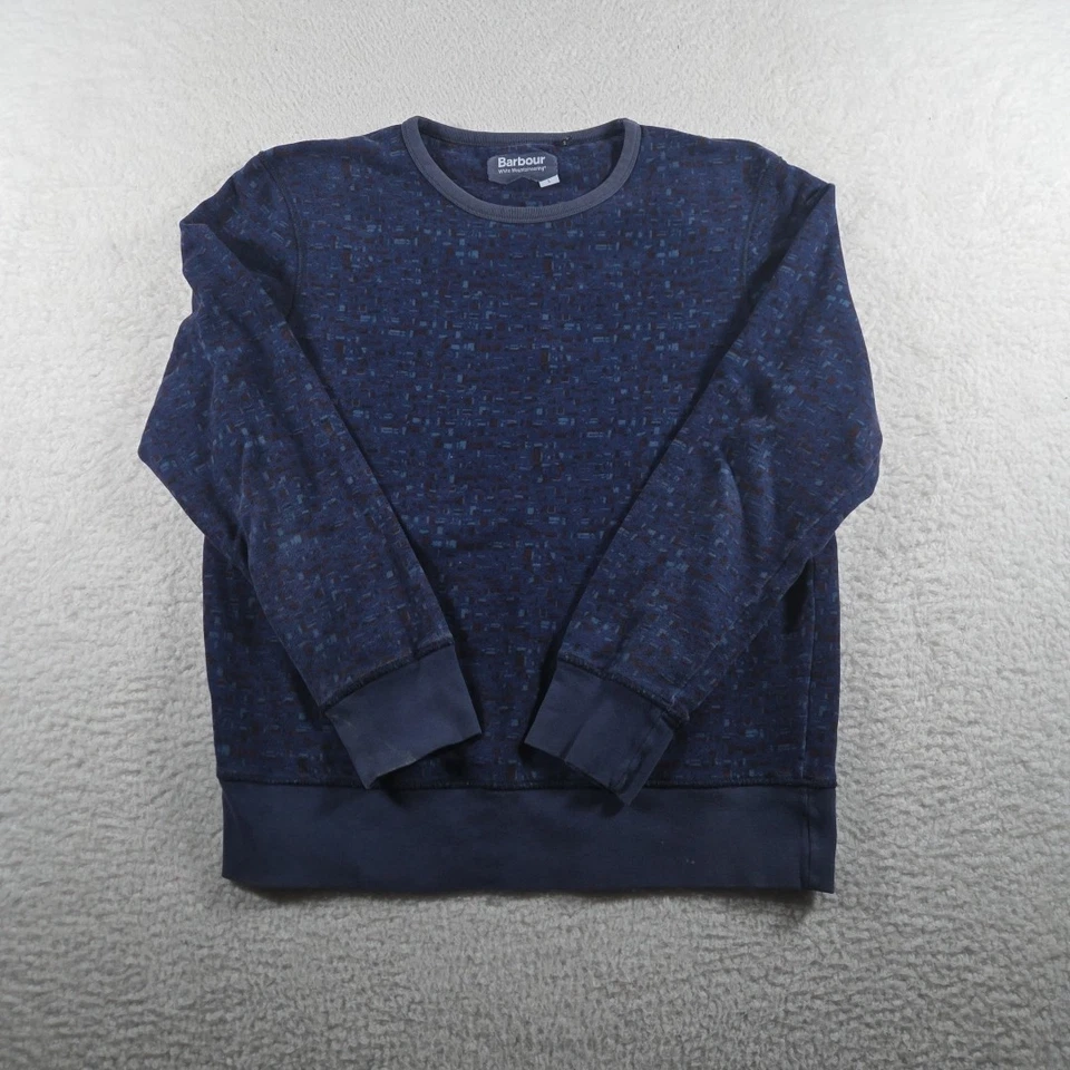 Sudadera de Montañismo Barbour Blanca Para Hombre Talla Grande  Foto 1 de 4