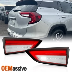 For 22-24 GMC Terrain SLE|SLT|AT4 LED Tail Light Inner Left - Right Side Black - Picture 1 of 7