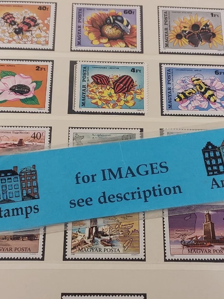 Hungria 1980-1995 Muito bom estado MNH Coleção 2 álbuns Lindner bons TÓPICOS + Alto CAT TOP! - Imagem 1 de 1