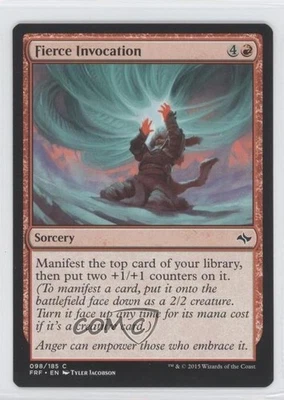 Fierce Invocation Magic: Fate Reforged FRF #098 - Image 1 of 2