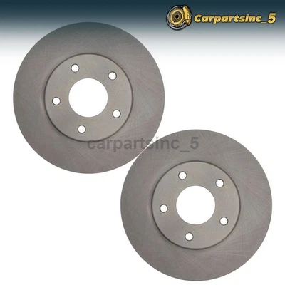 2 rotores de freno delanteros para Nissan X-Trail 2,5 L 2002-2007 Foto 1 de 4