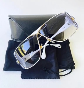 CAZAL 955 col 332 white gold Germany rare sunglasses 90s HipHop 951 Legends - Bild 1 von 16