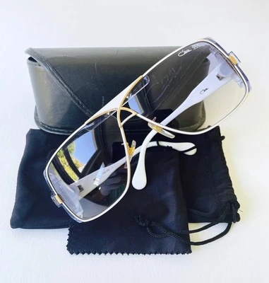 CAZAL 955 col 332 white gold Germany rare sunglasses 90s HipHop 951 Legends - Bild 1 von 4