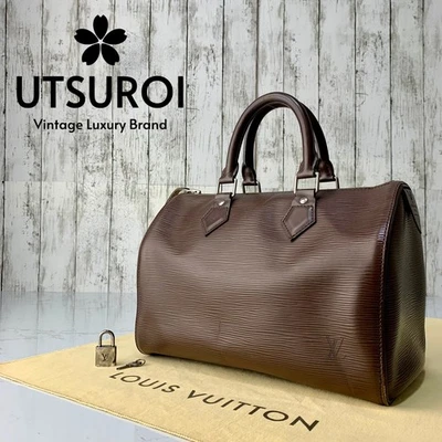 Bolso de Mano LOUIS VUITTON Speedy 25 Epi Marrón Mini Boston M5903D Auténtico【Estado:S】 Foto 1 de 4
