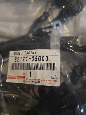 Toyota 82121-35G00 Wire, Engine2020-2024 Toyota 4Runner - Image 1 of 2