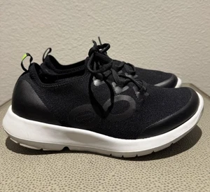 Oofos Damen Schwarz OOMG Sport Schnürhalbschuh Größe 8 / EU 39 - Bild 1 von 16