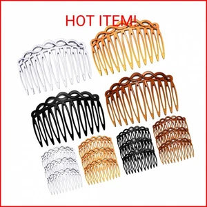 16 Stück Damen Haarkamm Accessoires French Hair Seitenkämme Kunststoff Twist Dekor - Bild 1 von 2