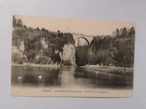 CPA 75 PARIS - Les Buttes Chaumont - Le Pont de Briques - Imagen 1 de 2