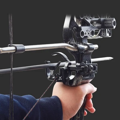 Enhanced Accuracy Drop Away Arrow Rest for Compound Bows Noise Reduction System - Image 1 of 4