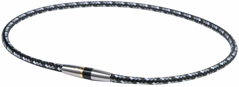 Collana Phiten X50 High End III in titanio nero 20 0211TG475053 - Immagine 1 di 4