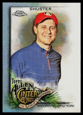 2022 Topps Allen & Ginter #208 John Shuster - Image 1 of 2
