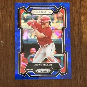 2024 Panini Prizm - Aidan Miller #133 Blue Ice Prizm (RC) - Bild 1 von 2