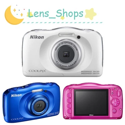 Nikon Coolpix W100 Digital Camera 13.2 MP Waterproof/Shockproof，Face Detection - Image 1 of 4