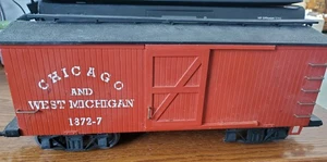 Kalamazoo G Gauge 1872-7 Chicago & West Michigan Box Car - Picture 1 of 1