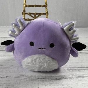 Squishmallows Halloween Monica the Vampire Axolotl 7 Inch Soft Plush New - Picture 1 of 8