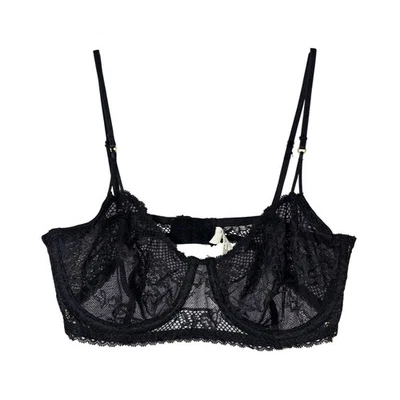 Free People Intimately Free Black Lace Underwire Bralette 34D - Image 1 of 4