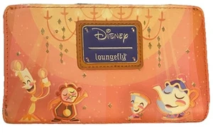Loungefly Disney Beauty and the Beast Wallet 30th Anniversary Belle Beast - Picture 1 of 7