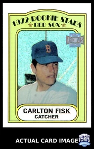 2001 Topps Archives Reserve #79 Carlton Fisk Boston Red Sox HOF RC NM - Bild 1 von 4