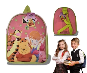 Disney Winnie Puuh Kinder Rucksack wasserdicht Schultasche mit Tigger & Ferkel - Bild 1 von 5
