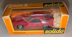 Solido gam2 Porsche 928 Red 1:43 Scale Model Car With Box *Read* - Picture 1 of 9