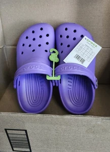 Kids Unisex Crocs Classic Clog Sandals girls boys Shoes mens womens slippers US - Picture 1 of 3