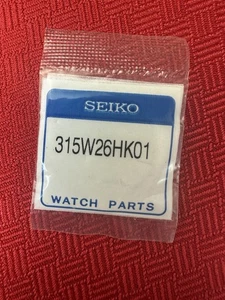 Reloj Seiko 315W26HK01 Cristal NOS Original Fábrica Parte Vidrio - Imagen 1 de 2