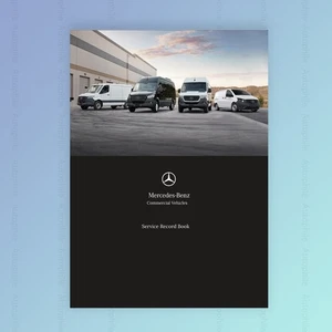 Mercedes Benz Vans Service Book  - for Vito, Viano, Sprinter, Citano - Picture 1 of 3