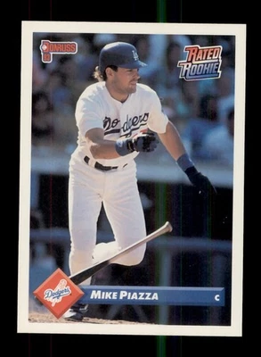 Donruss #209 1993 Mike Piazza clasificación novato radiocontrol Los Angeles Dodgers Foto 1 de 2