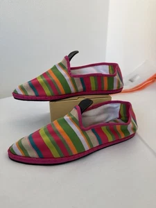 Alpargatas mujer GALLO talla 37 nuevas sin usar multicolor verde rosa naranja precio original 85 € - Imagen 1 de 6