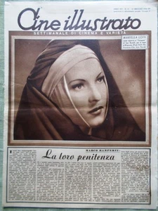 Cine Illustrato 10 Maggio 1942 Lotti Franciolini Parini Miniera Cominetti Fiume - Bild 1 von 3