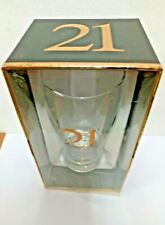 EX DISPLAY 21st Birthday Pint Glass - Boxed Free P&P