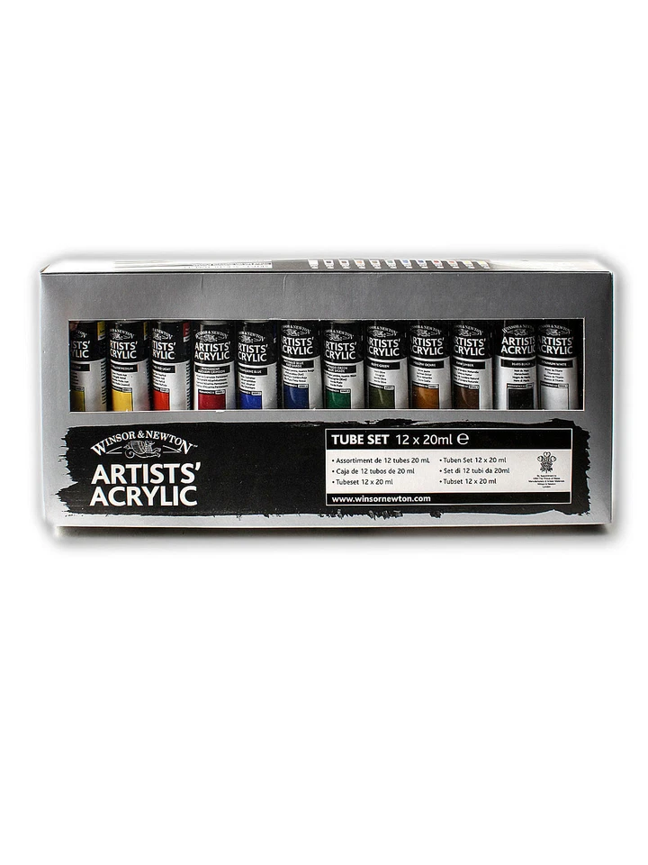 Winsor & Newton Professional Acrylic Colour Starter Set - each - Image 1 of 1