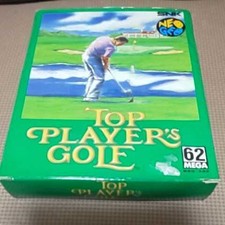 Rare Rare Neo Geo ROM Cassette Top Player39s Golf Top Player39s Golf Paper Box